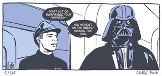 Illustration for article titled An artist is drawing one new Star Wars comic per day in 2015